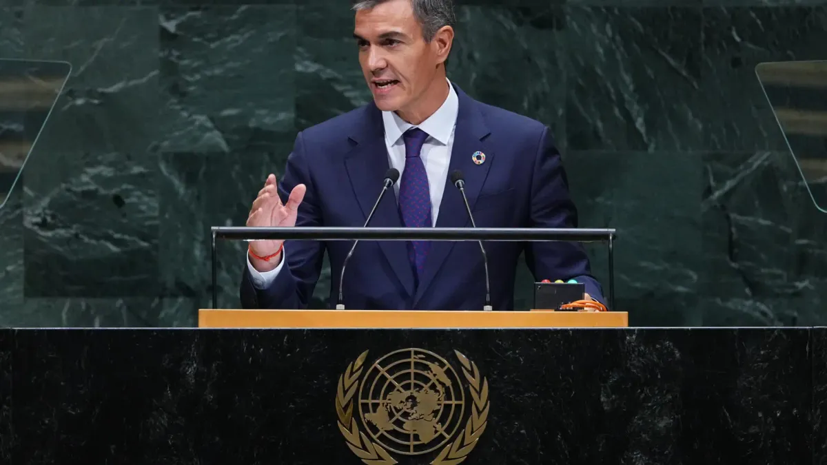 Sanchez warns UN of reactionary threat, urges Latin American woman for top post