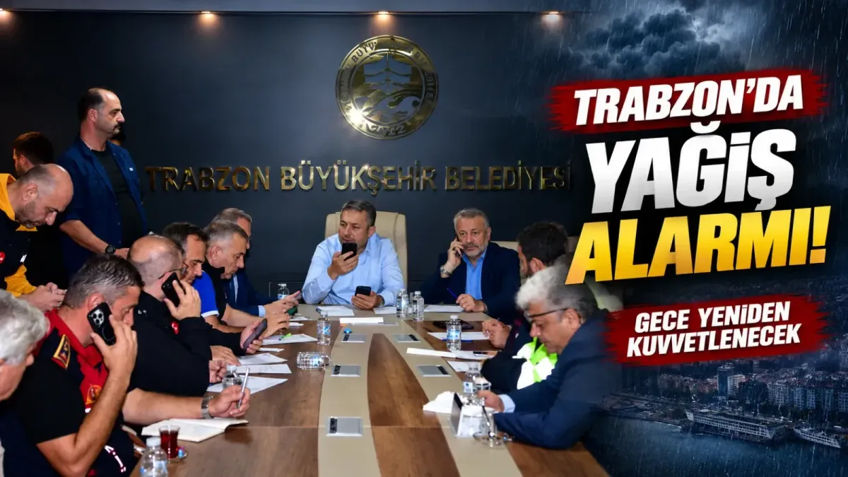 Trabzon ve Rize'de şiddetli yağış: 7 ev tahliye, 190 kg yağış