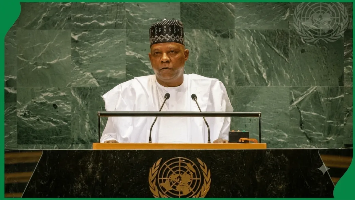 Başkan Yardımcısı Shettima BM'de Nigerya'nın önceliklerini anlattı