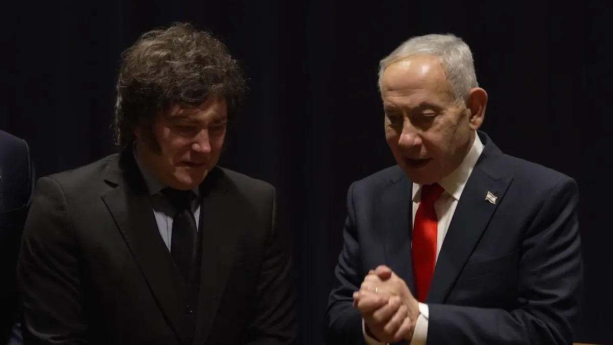 Milei, BM'de Netanyahu ile görüştü; Malvinas petrolü ve CPI kararı gündemde