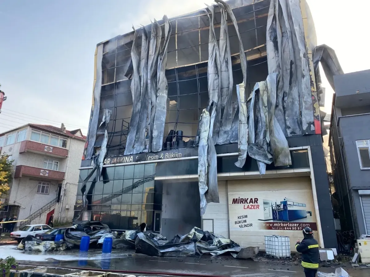 Dilovası yangını davasında keşifte gerginlik ve tartışma