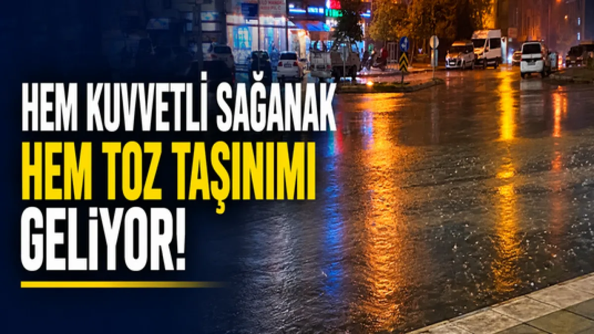 Elazığ'da sağanak yağış 30 noktada su baskınına neden oldu