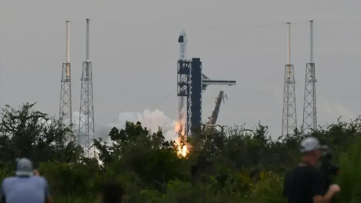 NASA Crew-13 uzaya fırlatıldı, sekiz saatte ISS'ye ulaştı
