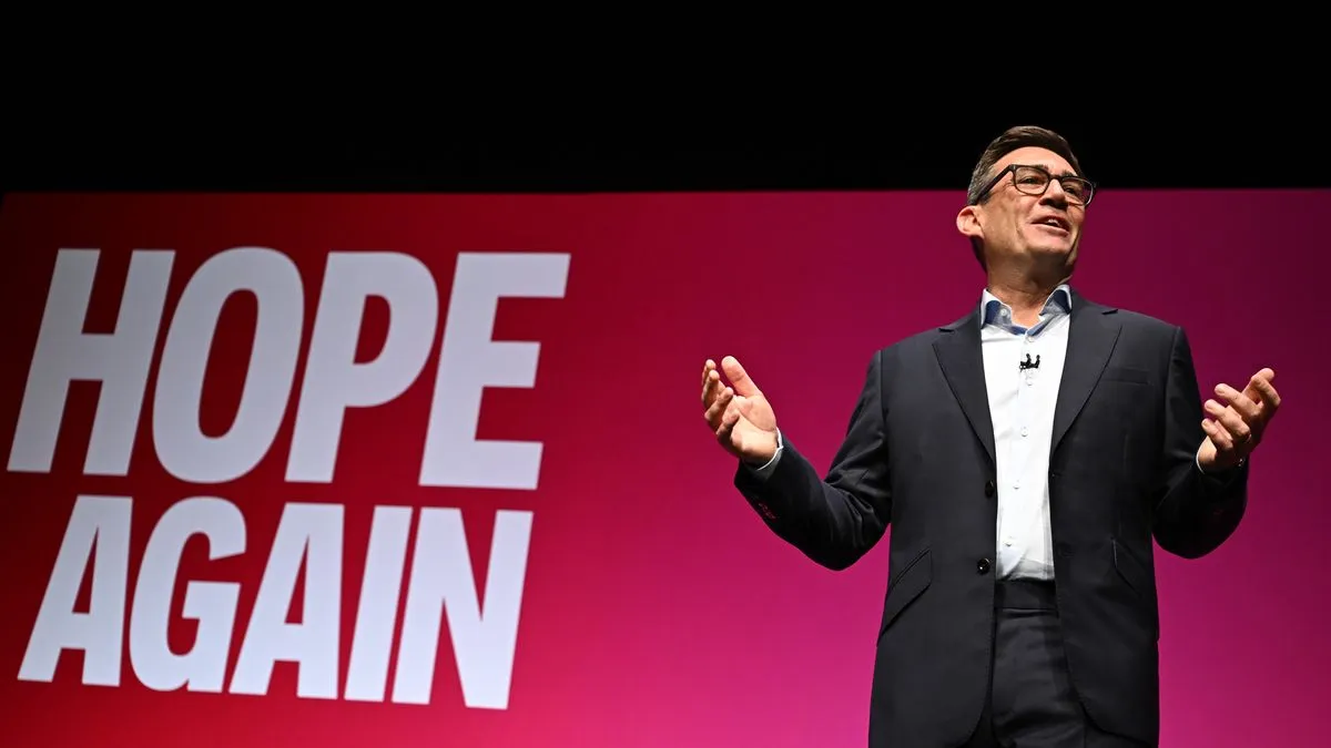 Burnham pledges care reform, electoral commission and pension changes